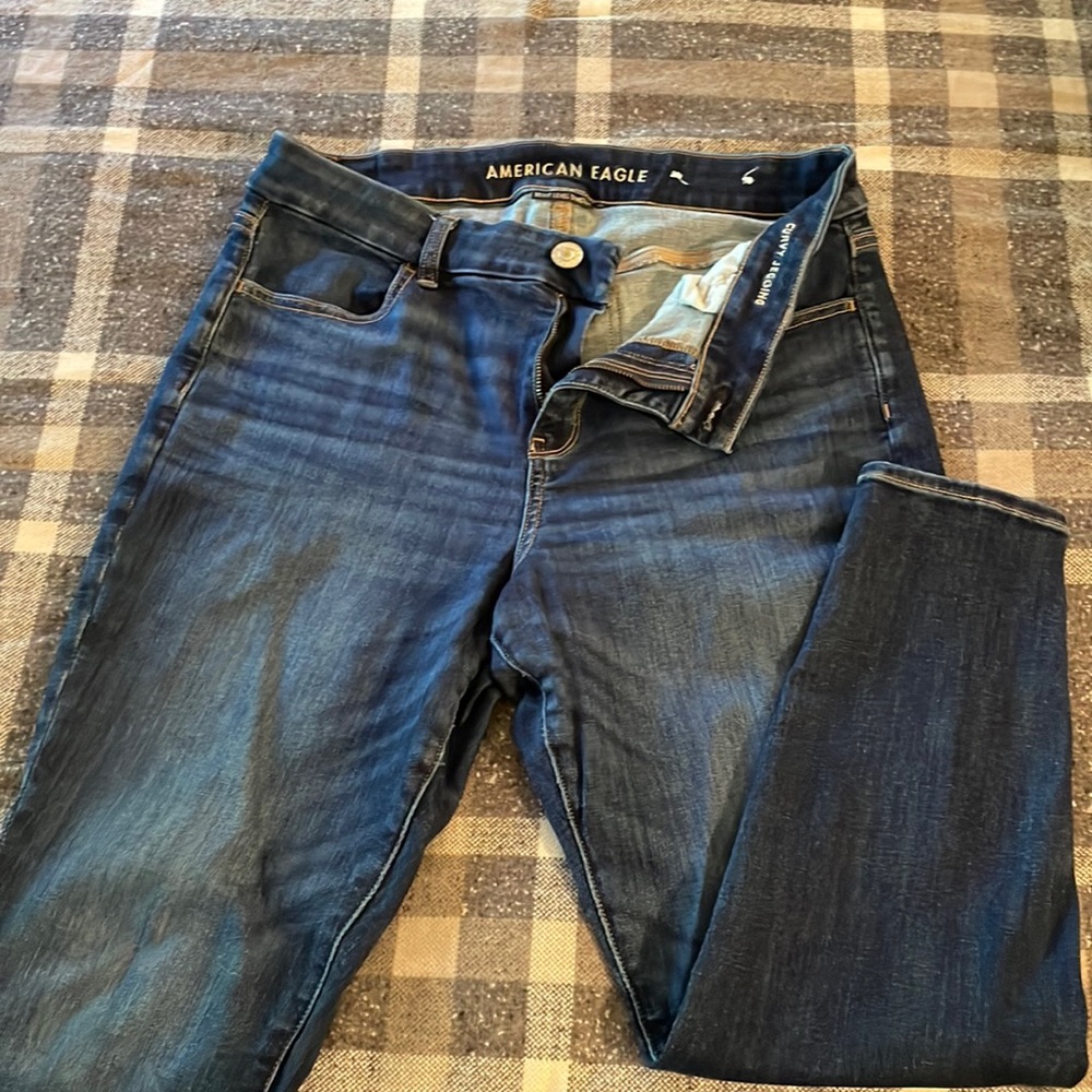 American Eagle Next Level Stretch Curvy Jeggings